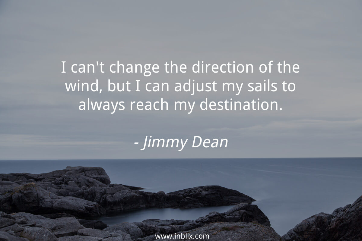 I cant change the direction o by Jimmy Dean  InBlix